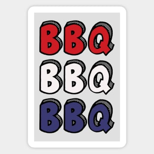 More and More BBQ Magnet